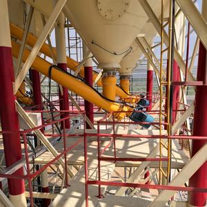 Suministro de fábrica Transportador espiral Tornillo Auger Ascensor Transportador de tornillo para transportador Ascensor Comminity Construction - Product Image 2