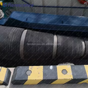 אביזרי פנדרים בהתאמה אישית, פנדר גומי ימי בצורת גליל, פנדרים מגומי לספינת גרירה עם שרשרת להגנה על הספינה - Product Image 3