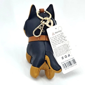 Leasholic Women's PU Leather Keychain Bag Charm Pendants Tote Handbag with Keychain 3D Soft & Durable Ladies' Accessory - Product Image 3