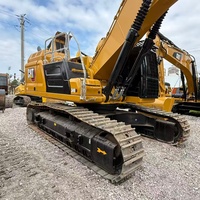 Excavator Bekas Caterpillar CAT349GC 49 Ton Baru Datang dari Jepang, Excavadora Usada Cat320GC 330GC 336GC 345GC Crawler Digger