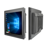 WPNA Panel Industrial PC 15 17 19 pulgadas All One Case Mini Pc J1900 Refrigeración sin ventilador Intel J1900 Computadora integrada de 21,5 pulgadas