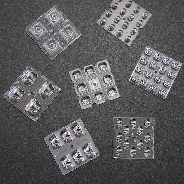 TH-600558 3x СВЕТОДИОДНЫЕ лампы, черное пластиковое ручное увеличительное стекло