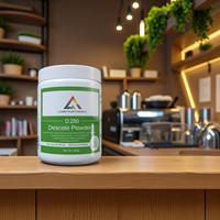 Poudre détartrante écologique hautement efficace pour machines à café et bouilloires, 80 % d'ingrédients actifs, élimine les dépôts minéraux, garantissant