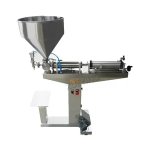 Single Head Stainless Steel Magnetic Pump Weighing Liquid Filling Machine Lotion Soap Liquid Milk Semi-automatic Filling Machine