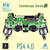 Repuestos Favor Union para PS4 4.0, Membrana de Carbono + Membrana Plateada, Circuito de Teclado FPC, PCB Flexible Modelo FPM-GE0ML02N
