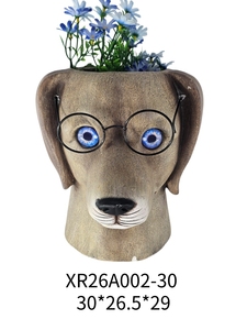 กระถางดอกไม้รูปวัวเรซิ่นสำหรับตกแต่งสวน ตกแต่งสนามหญ้า ระเบียงบ้าน - Product Image 3