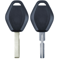 Coque de remplacement pour clé de voiture télécommandée SD pour BMW E38 E39 E46, système CAS, boîtier de clé télécommandée, clé sans clé HU92, coque de clé télécommandée