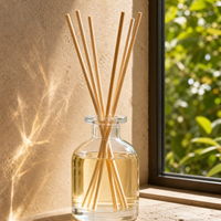 Vente en gros de diffuseurs d'arômes en verre personnalisés avec étiquette privée pour un usage domestique