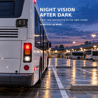 Kamera Mundur Jaringan 1080P IPC IP69K Pemanas Otomatis 120 Derajat 10m Penglihatan Malam Hari Tugas Berat Truk Bus Opsi MDVR 4CH 8CH
