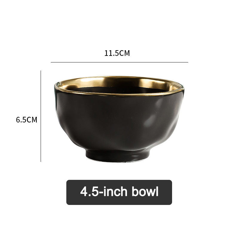 Ciotola da 4.5 pollici-nera