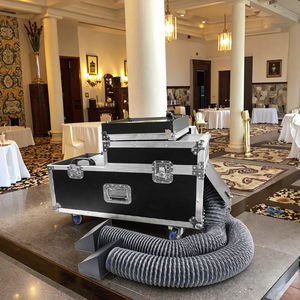 3000w מכונת ערפל קרח יבשה אוטומטית לחתונות מחולל עשן אלומיניום מבוקר מרחוק - Product Image 3