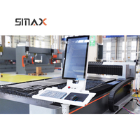 Machine de découpe laser à fibre SMART CUT 6KW, table unique 1500x3000mm, pour tôles en acier au carbone et acier inoxydable