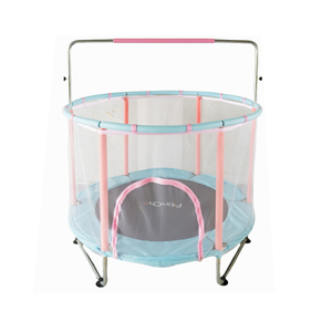 Trampolín de fitness para interior/exterior para <span class=keywords><strong>niños</strong></span>, trampolín para bebés con red cerrada para uso doméstico, cómoda alfombrilla para <span class=keywords><strong>saltar</strong></span>, trampolín para <span class=keywords><strong>niños</strong></span> pequeños - Product Image 1