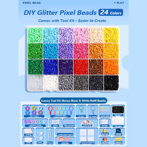 Kit Strass 2000+ Pezzi Gemme Professionali per Unghie 20 scomparti piatti con Scatola e Matita Cera, Colori Assortiti per Salone - Product Image 5