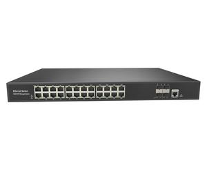 สวิตช์อีเธอร์เน็ตแบบจัดการได้ 24 พอร์ต กิกะบิต พร้อมอัปลิงค์ 4*10G SFP+ (ชิปเซ็ต RTL) - Product Image 4