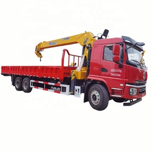 Grúa Telescópica de Brazo Recto de 12 Toneladas <span class=keywords><strong>con</strong></span> Chasis Shacman 6x4, Camión Grúa de Carga en Venta - Product Image 1