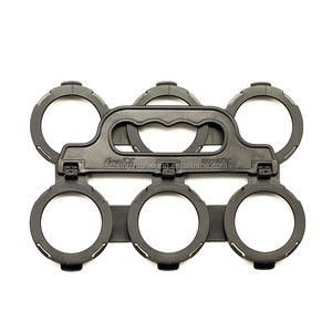 Porta Latas Ecológico de HDPE, Asa de 54 mm para 4 o 6 Latas, Porta Bebidas Multiusos Portátil, Fácil de Usar - Product Image 2