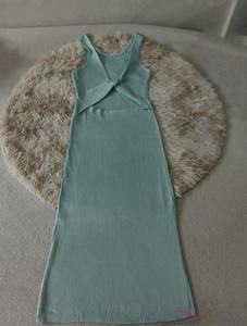 Gaun Cami Berlubang Seksi, Gaun Sweater Slim, Rok Pinggul Model Kink <span class=keywords><strong>Package</strong></span> - Product Image 5