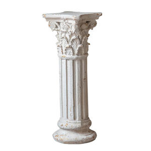 Colonne romaine décorative pour intérieur, extérieur, mariage, maison d'hôtes, jardin, balcon – Finition peinte, ornement autoportant - Product Image 5