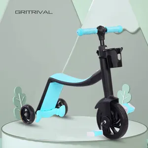 Chine usine pas cher enfants scooter avec siège/gros 3 roues scooter pour enfants/kick scooters pied scooters enfant à vendre