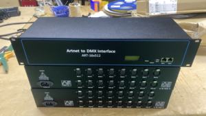 Led <span class=keywords><strong>DJ</strong></span> Matrix Color Light 8/16 universos ARTNET DMX controlador para Bar luces de escenario para controlar la luz LED controlador RDM en línea - Product Image 5