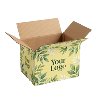 Caja de Envío para Bebidas de Venta Directa de Fábrica, Caja de Papel Reciclable para Bebidas, Empaque de Lujo Personalizado, Caja de Cartón Corrugado