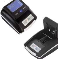 Détecteur multi-devises portable Machine de comptage de devises multinationale de billets de banque Analyseur de détection d'argent
