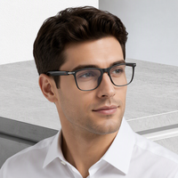 Lunettes Intelligentes de Traduction IA Transparentes – Lunettes Audio pour Appels et Voyages