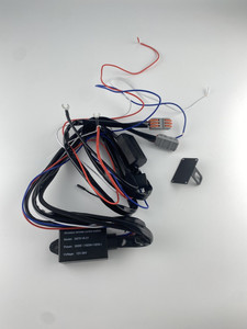 无线遥控开关喇叭闪光灯接线200W 300W 12V汽车远近光灯线束 - Product Image 4
