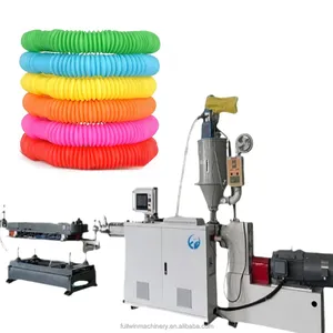 Máquina para fazer tubos de plástico, mini tubo sensorial, brinquedo para fazer tubos, máquina mágica para fazer tubos de papelão ondulado