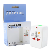 Adaptor Multi Colokan Universal untuk Perjalanan Internasional, Colokan US EU UK, Adaptor Universal, Colokan & Soket OEM