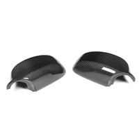 Coques de rétroviseurs latéraux en fibre de carbone pour BMW Série 3 E90 E91 LCI 09-11 335i 328i, remplacement complet