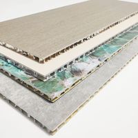 Panneau composite WPC en aluminium alvéolaire avec finition bois, miroir de façade, revêtement mural moderne pour salon, étanche