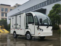 Véhicule de livraison électrique encastré, mini-fourgonnette électrique, batterie au lithium 48V pour les services logistiques du dernier kilomètre