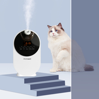 Désodorisant Électrique Intelligent Sans Eau pour Animaux de Compagnie, Diffuseur d'Aromathérapie 500ml, Purificateur d'Air Ultrasonique à Commande par Application pour Usage Domestique, Liquide