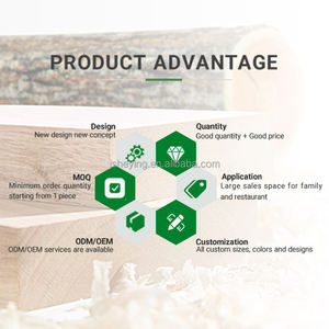 Meja Kerja Kayu Solid dengan Permukaan Meja Kayu Jati FSC yang Dirancang dan Disesuaikan Baru, dengan Sambungan Jari-jari, Dapat Diatur Tingginya, dan Diwarnai. - Product Image 5