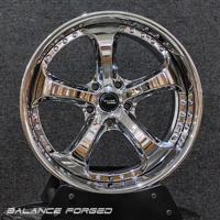 Rines VSKF de 2 y 3 Piezas Forjados para Nissan GTR R32 R33 R34 Toyota Supra Lexus LC500 de 18, 19 y 20 Pulgadas, Aleación 5x114.3