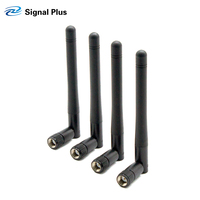 Antenne Wi-Fi omnidirectionnelle pliable en caoutchouc, double bande 2,4 GHz 5,8 GHz, pour routeur sans fil et module passerelle - Meilleures ventes