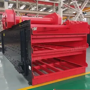 The best sold 2024 sand and stone separator mobile vibrating sand screen machine linear vibrating screen