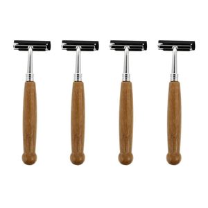 Hotel Supplies Eco-Friendly Bamboo Handle Disposable Safety <b>Shaving</b> Razors Biodegradable Natural Razor Travel <b>Shaving</b> <b>Kits</b> - Product Image 1