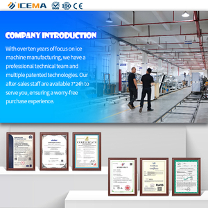 ICEMA Máy Làm Đá 36Kg ~ 1000Kg Máy Làm Đá Viên Thương Mại Cho Khách Sạn Và Nhà Hàng - Product Image 6