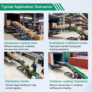 Peralatan Dermaga Gudang Jalur Konveyor Penanganan Material untuk Sistem Pemuatan Kargo Truk - Product Image 5