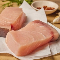 Filet de poisson-sabre premium désossé, surgelé IQF, coupé en blocs, portion sashimi, capture sauvage de l'océan, 100% filet, SG Export, en vrac, Xiphias