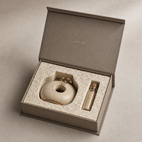 Emballage personnalisé pour champignons, emballage en mycélium pour boîte cadeau de bijoux et montres haut de gamme, style Wabi Sabi Zen, coque organique