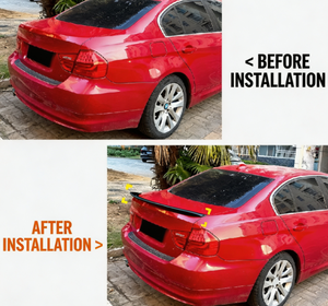 สปอยเลอร์หลังทรงใบมีด ABS สำหรับ BMW ซีรีส์ 3 E90 ปี 2005-2012 ขายส่ง - Product Image 3