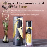 Gel hydratant sans huile Royal Herb SS Flocons d'or Produit de soin Crème de luxe pour le visage Fournisseur du Japon Soins de la peau