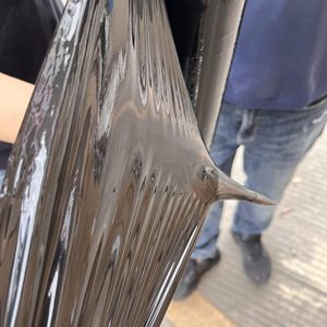 2-Pack Black PE Moisture Proof Stretch <b>Wrap</b> 18" X 1000 Feet 80 Gauge Industrial Strength Handle Plastic <b>Pallet</b> Supplies Durable - Product Image 6