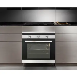 70L Einbau öfen mit großer Kapazität Backofen für Küchen timer Funktion Edelstahl Elektro Horno Single OEM Family 220 60L