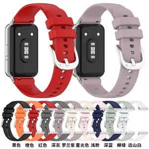 Silicone Strap For Samsung Galaxy Fit3 R390 18MM Watch Bracelet Replacement Sport Watchband Correa For Galaxy Fit 3 strap