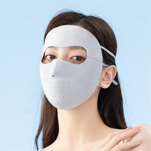 มาส์กหน้าระบายอากาศได้ดีสำหรับผู้หญิงมาส์กหน้าแฟชั่นสำหรับขับรถวิ่งกันรังสี UV สำหรับผู้หญิงฤดูร้อน - Product Image 5